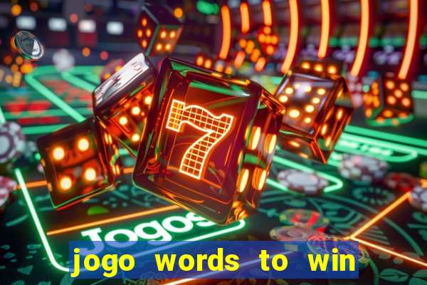jogo words to win paga mesmo