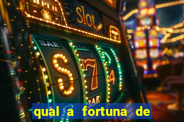 qual a fortuna de sorocaba cantor