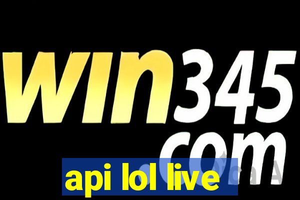 api lol live