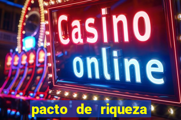 pacto de riqueza com oxum