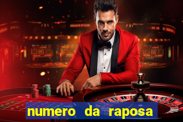 numero da raposa jogo do bicho