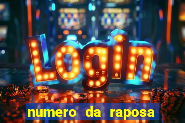 numero da raposa jogo do bicho