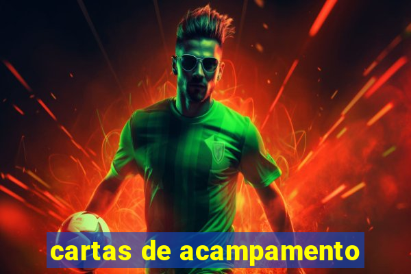 cartas de acampamento