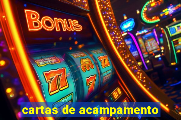 cartas de acampamento