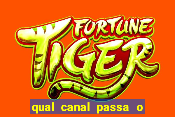 qual canal passa o jogo do inter hoje