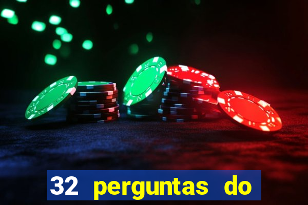 32 perguntas do livro do destino