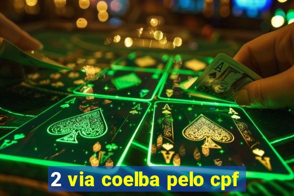 2 via coelba pelo cpf