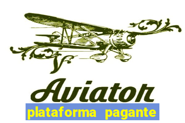 plataforma pagante fortune tiger