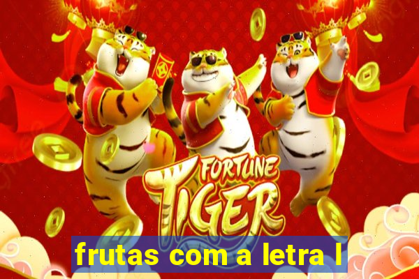 frutas com a letra l