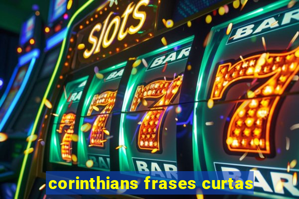 corinthians frases curtas