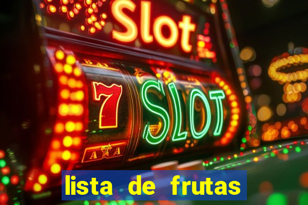 lista de frutas nativas do brasil